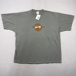 Vintage SDI Shirt Men XL Gray Sun Valley Seriously Deep Ski 90s READ